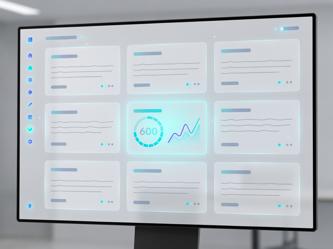 AI writing dashboard preview with content planning cards